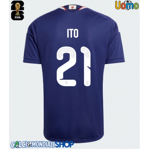 Maglie da calcio Giappone Hiroki Ito #21 Prima Maglia Mondiali 2026  Manica Corta